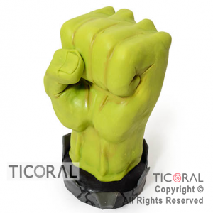 ADORNO PU�O DE HULK A.PORC FRIA x 1